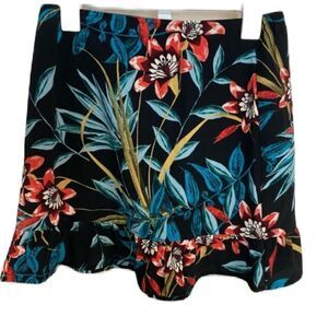 #141 BAND OF GYPSIES Floral Mini Skirt